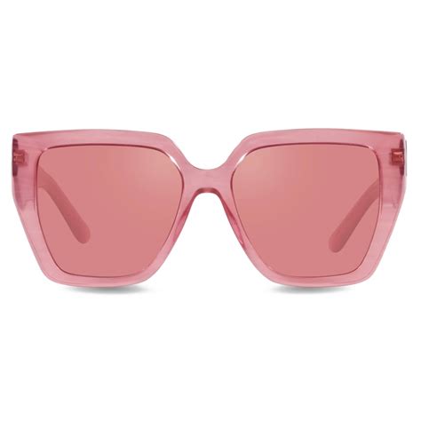 sonnenbrille dolce gabbana rosa pink|DG Crossed Sunglasses .